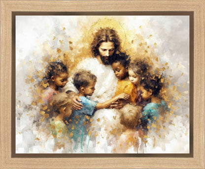 Become Like Little Children Gallery Wrap