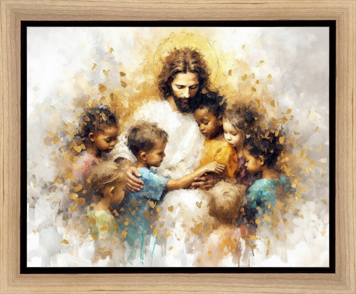 Become Like Little Children Gallery Wrap