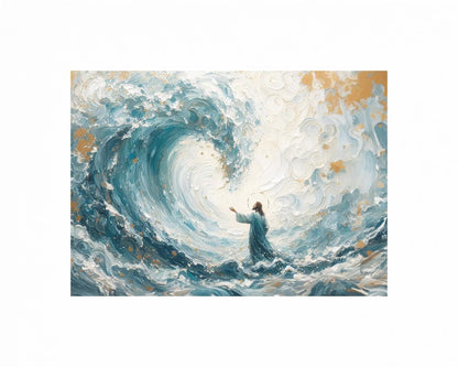 The Seas Surrender Large Wall Art