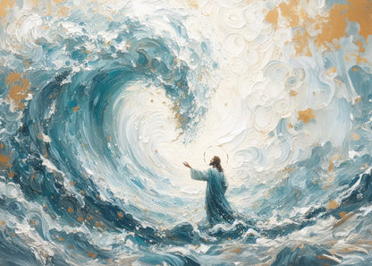 The Seas Surrender Large Wall Art