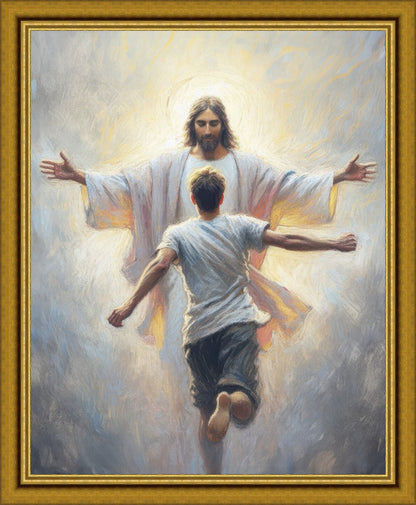 Open Arms Large Wall Art