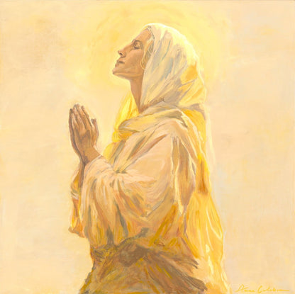 The Light She Carries Original Artwork