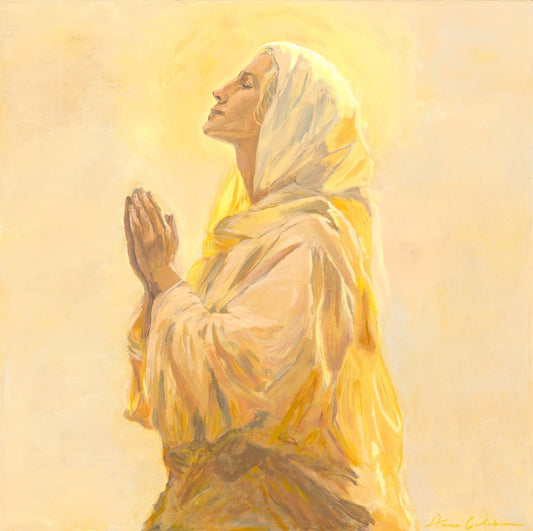 The Light She Carries Original Artwork