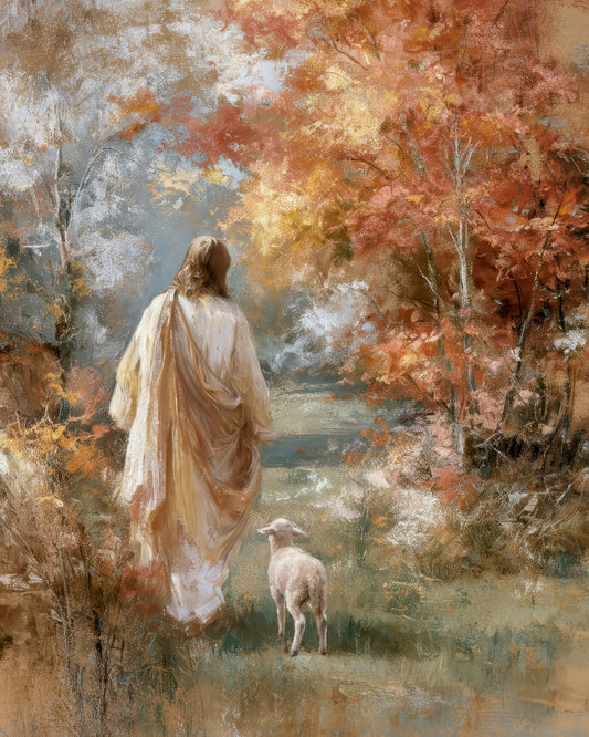 He Walks Beside Me