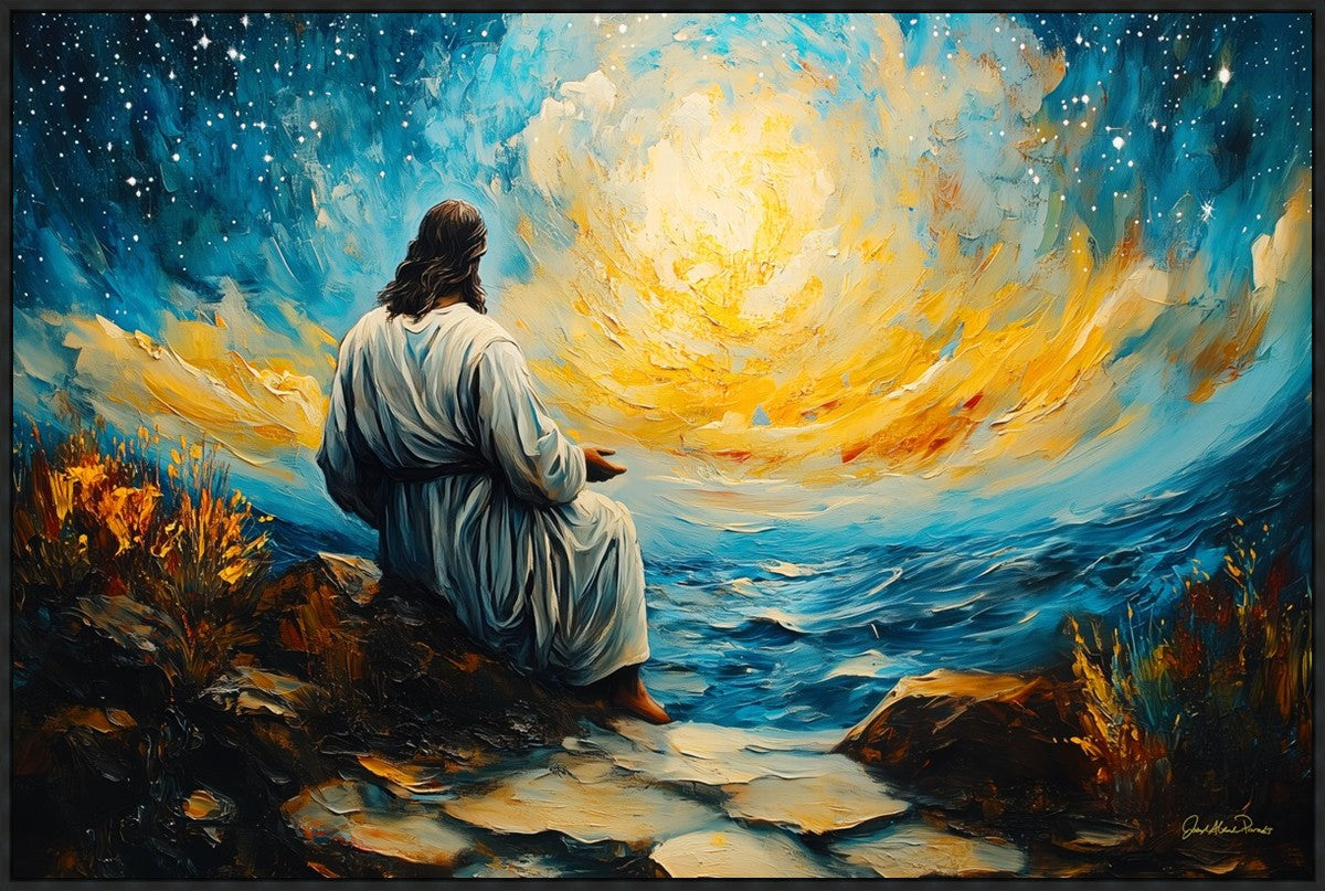 Sit With Me Large Wall Art Gallery Wrap
