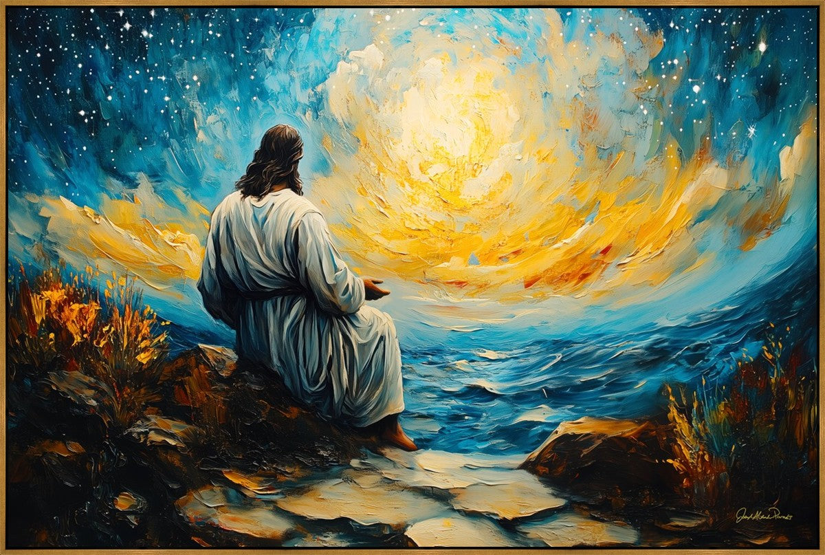 Sit With Me Large Wall Art Gallery Wrap