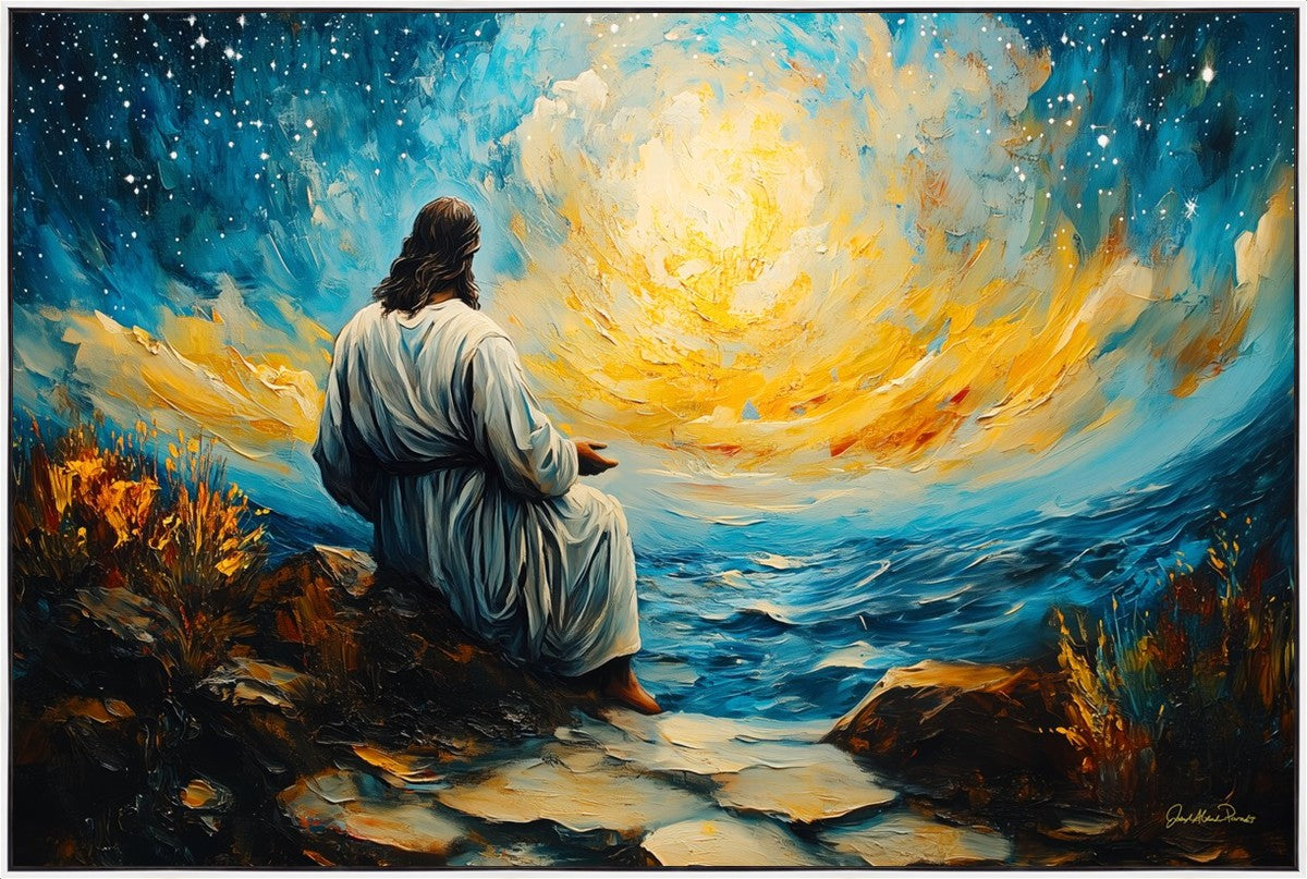 Sit With Me Large Wall Art Gallery Wrap