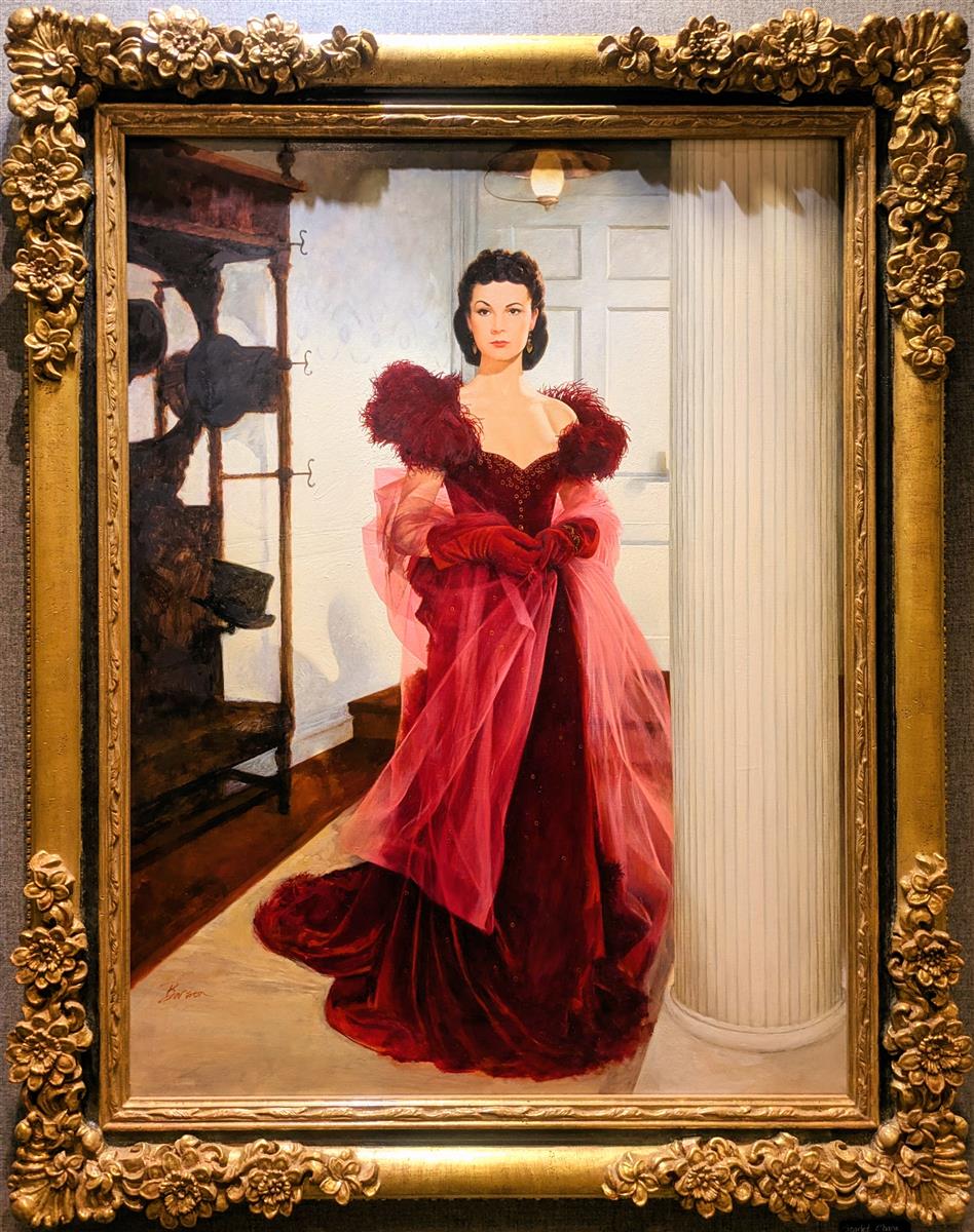Scarlett Makes an Entrance Original Artwork