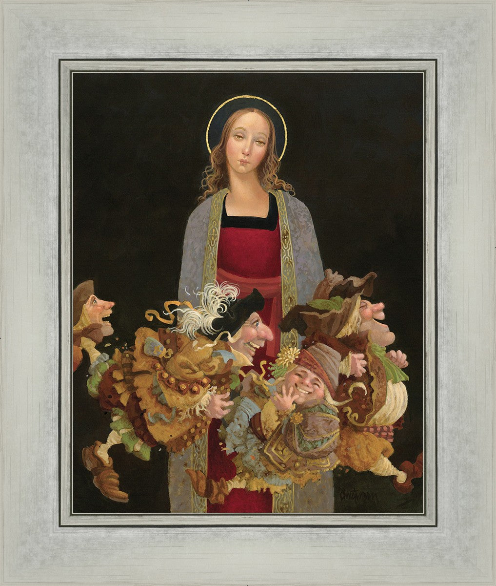 Limited Edition Canvas of James Christensens Madonna with Guys