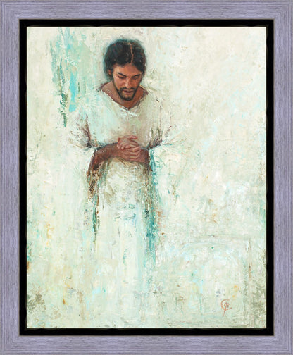 Rabboni in Prayer Gallery Wrap