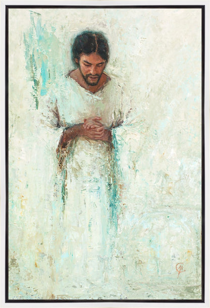 Rabboni in Prayer Gallery Wrap