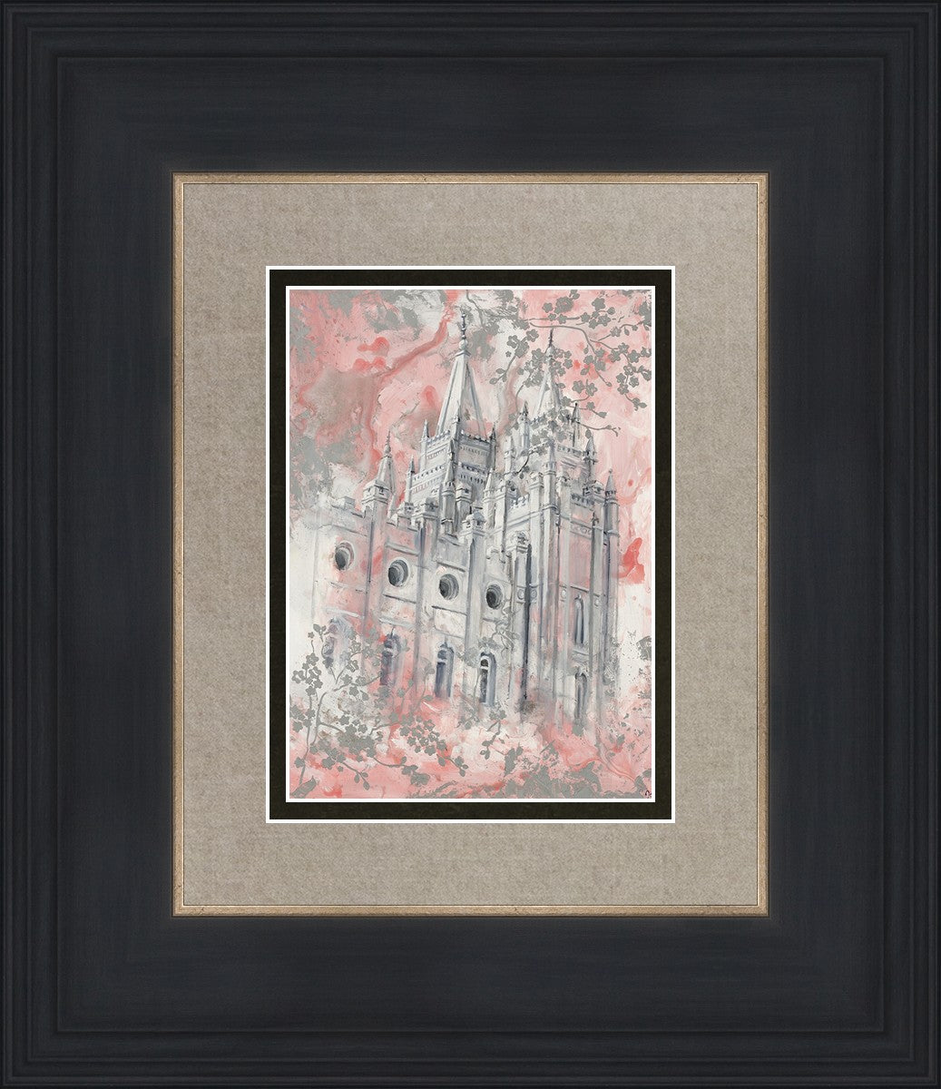 SLC Temple Spring Blossoms