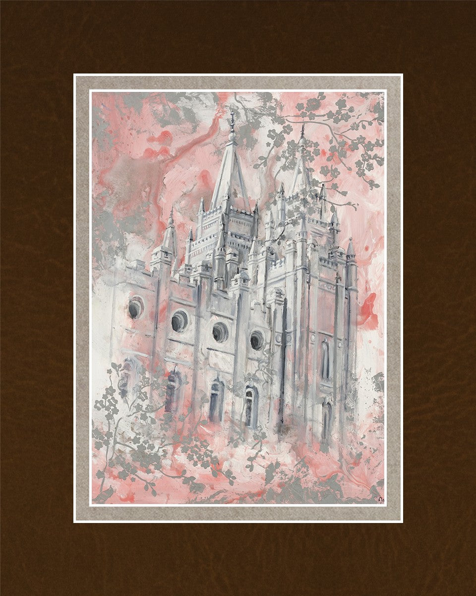 SLC Temple Spring Blossoms