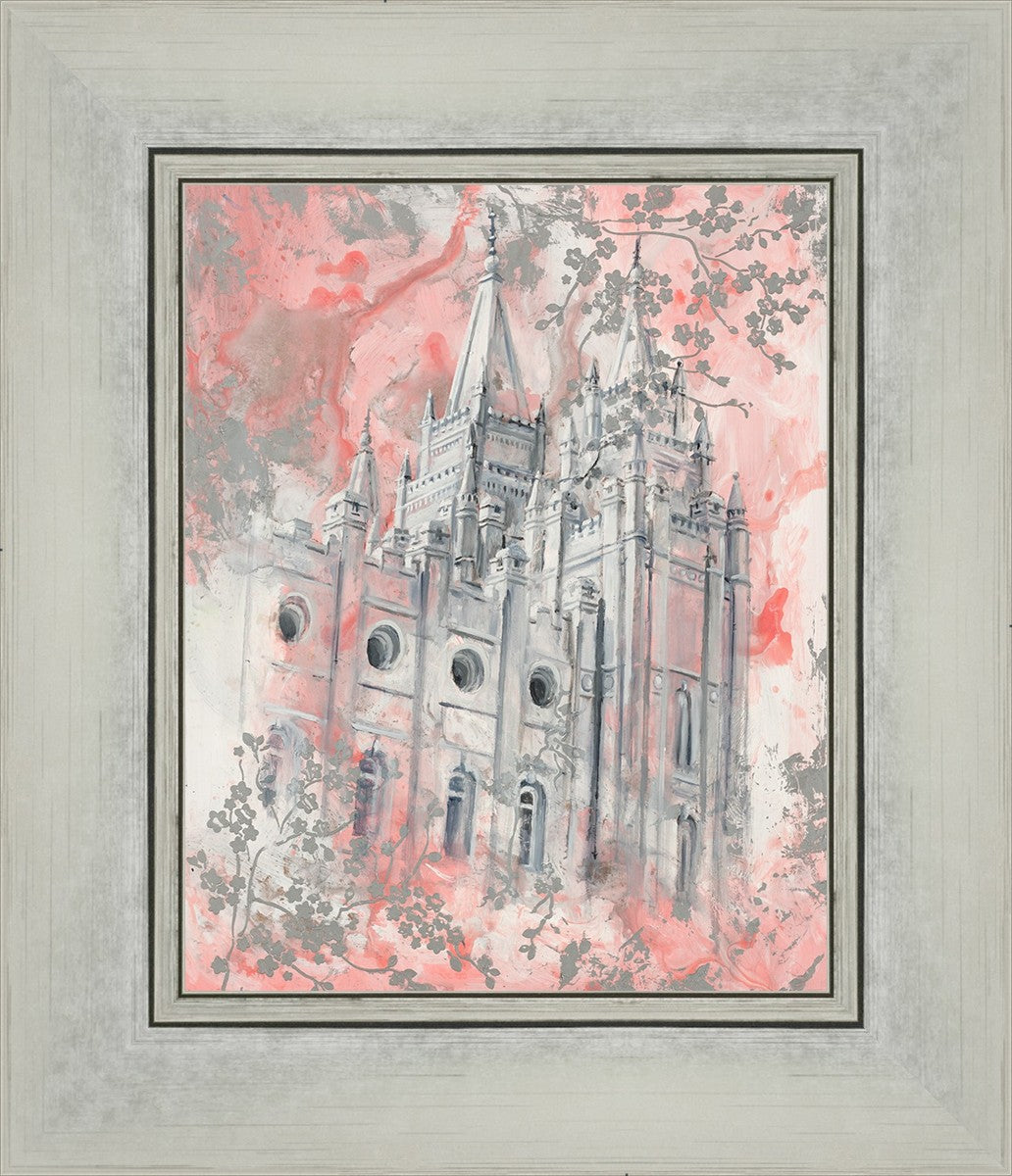 SLC Temple Spring Blossoms