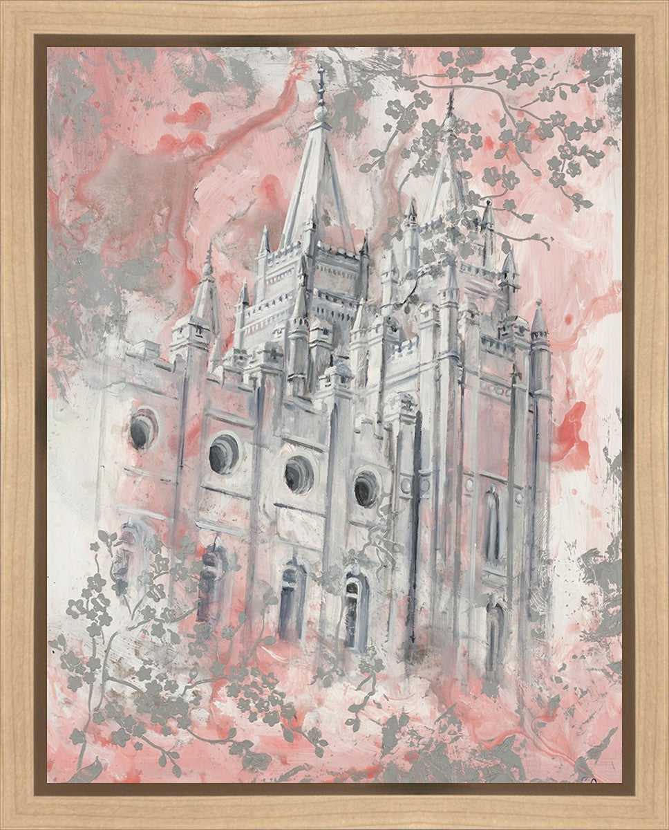 SLC Temple Spring Blossoms