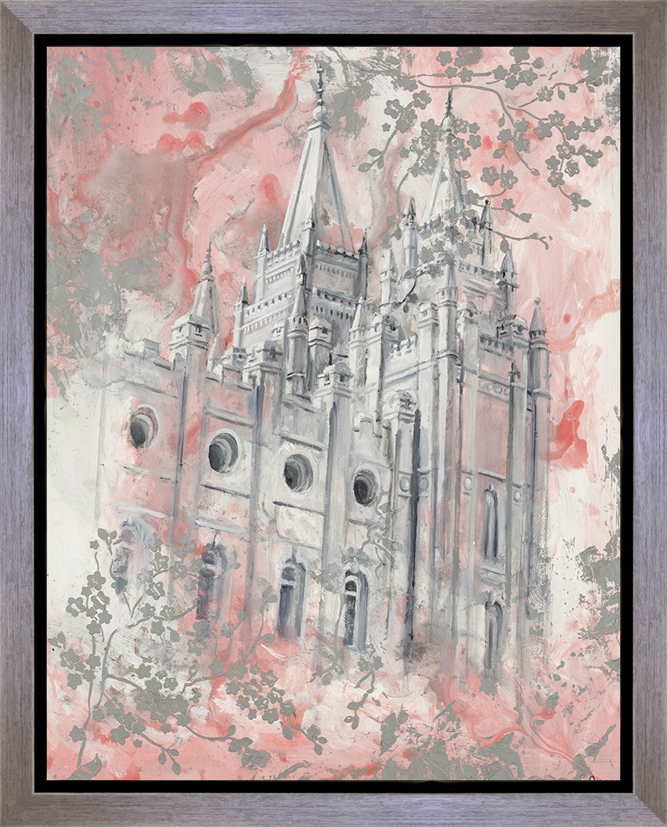 SLC Temple Spring Blossoms