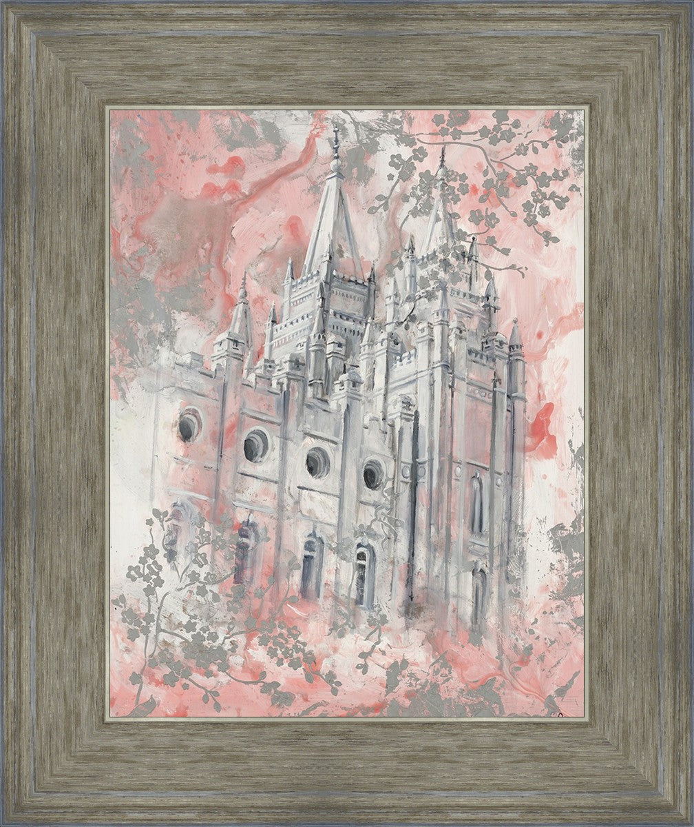 SLC Temple Spring Blossoms