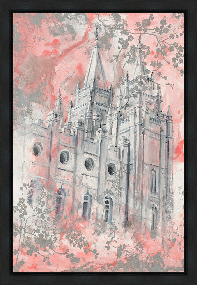 SLC Temple Spring Blossoms