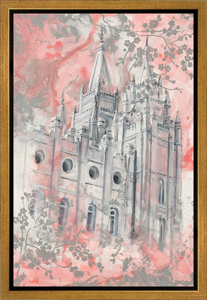SLC Temple Spring Blossoms