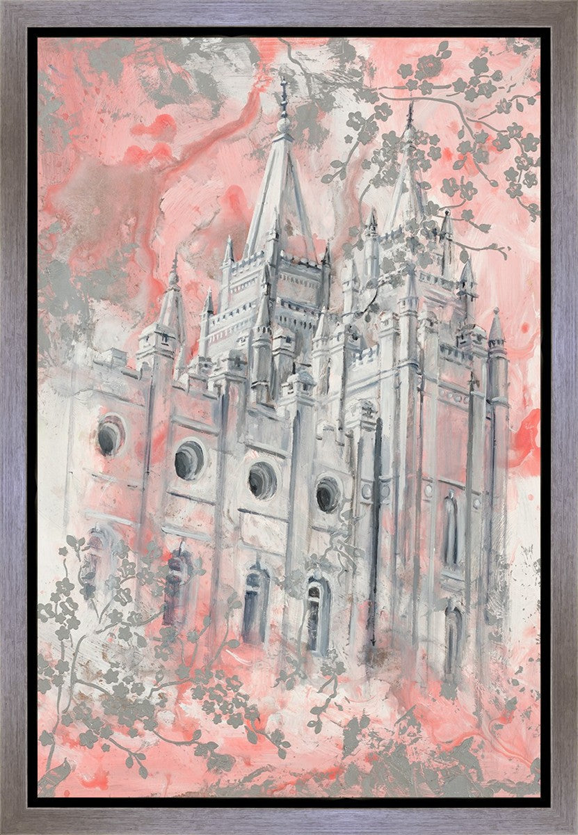 SLC Temple Spring Blossoms