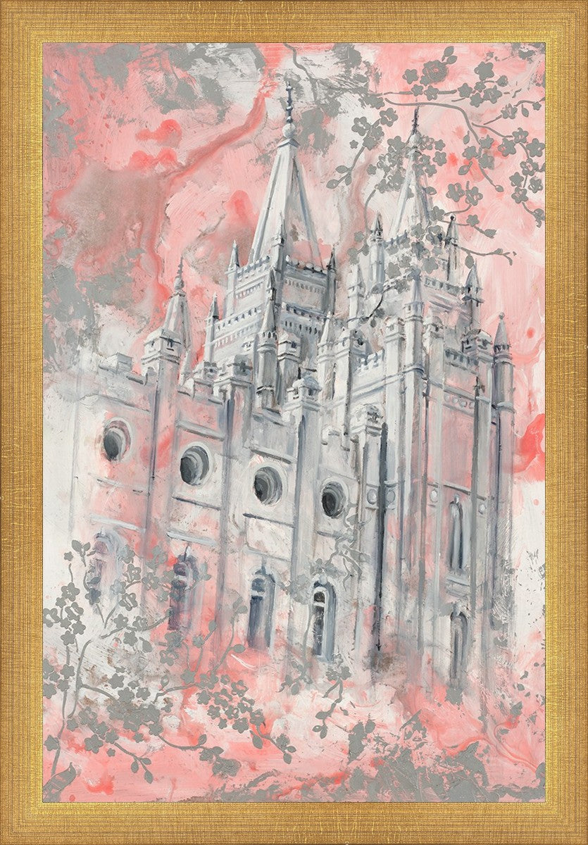 SLC Temple Spring Blossoms