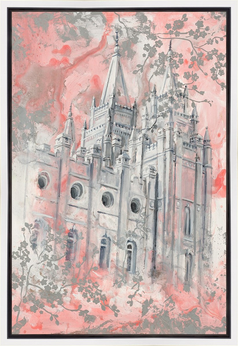 SLC Temple Spring Blossoms