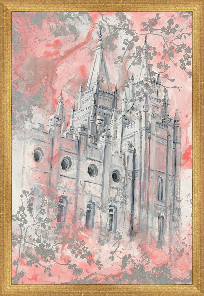 SLC Temple Spring Blossoms
