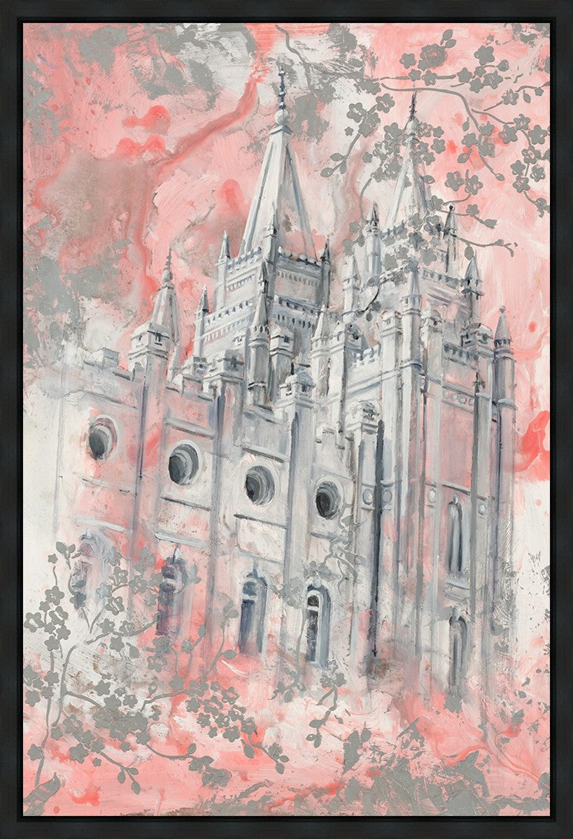 SLC Temple Spring Blossoms