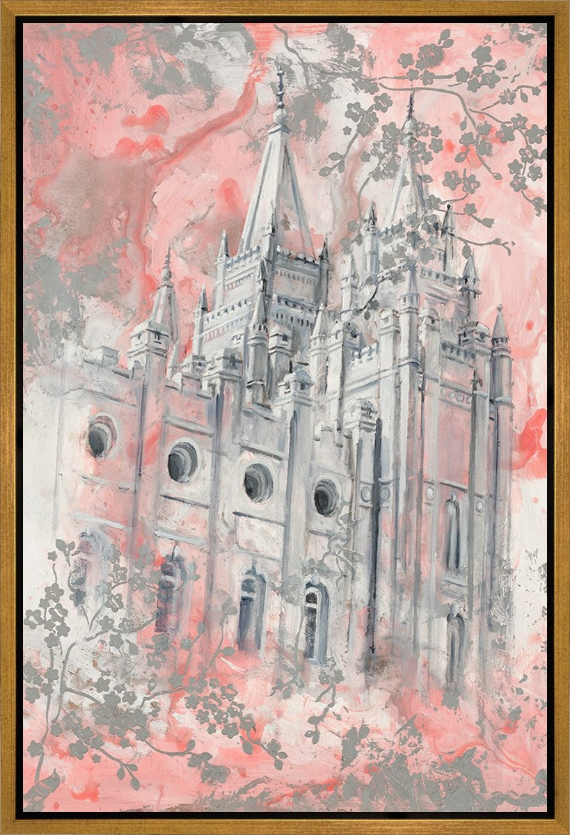 SLC Temple Spring Blossoms