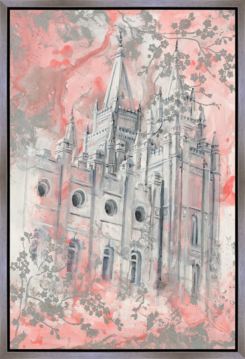 SLC Temple Spring Blossoms