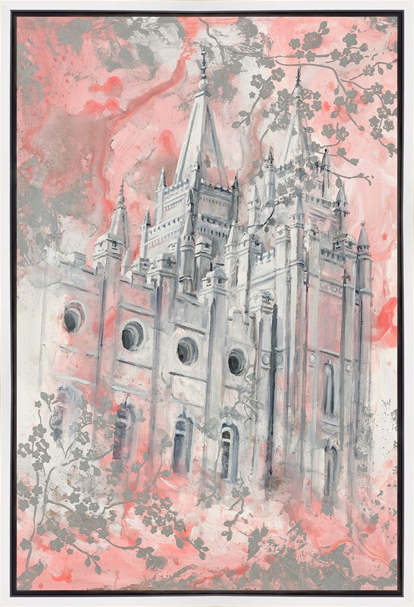 SLC Temple Spring Blossoms