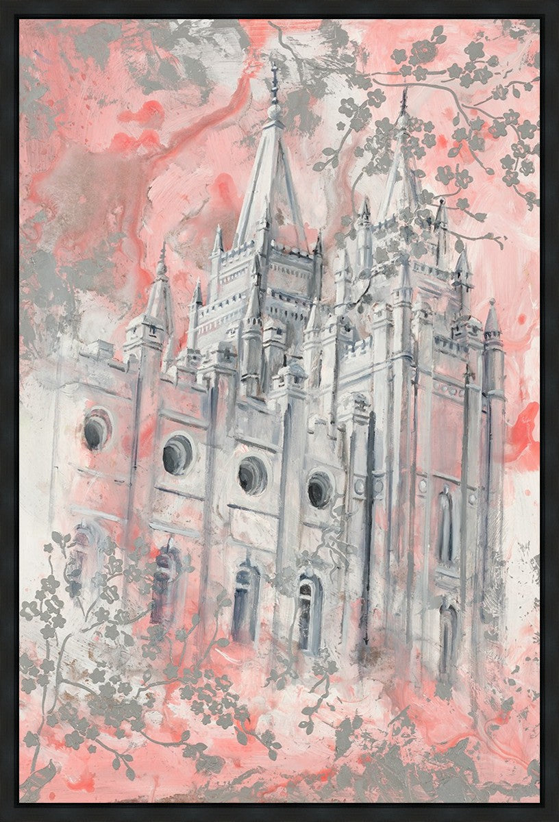 SLC Temple Spring Blossoms