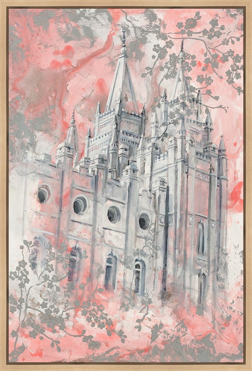 SLC Temple Spring Blossoms