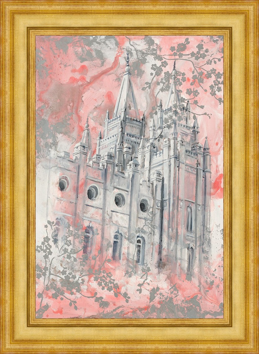 SLC Temple Spring Blossoms