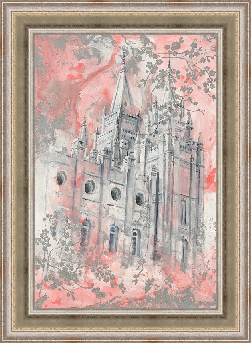SLC Temple Spring Blossoms