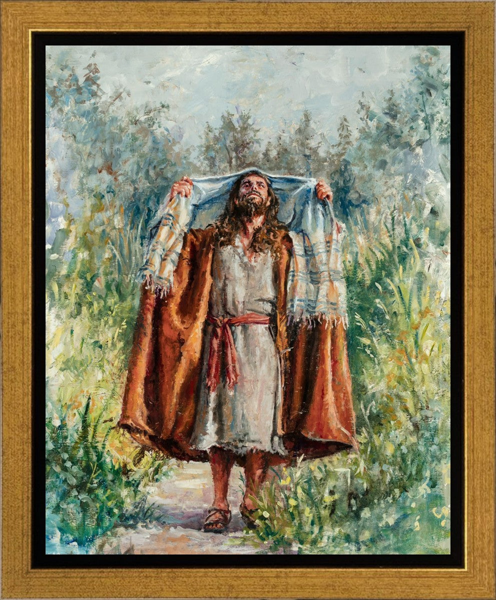 Christ Going Into the Wilderness to Commune With the Father