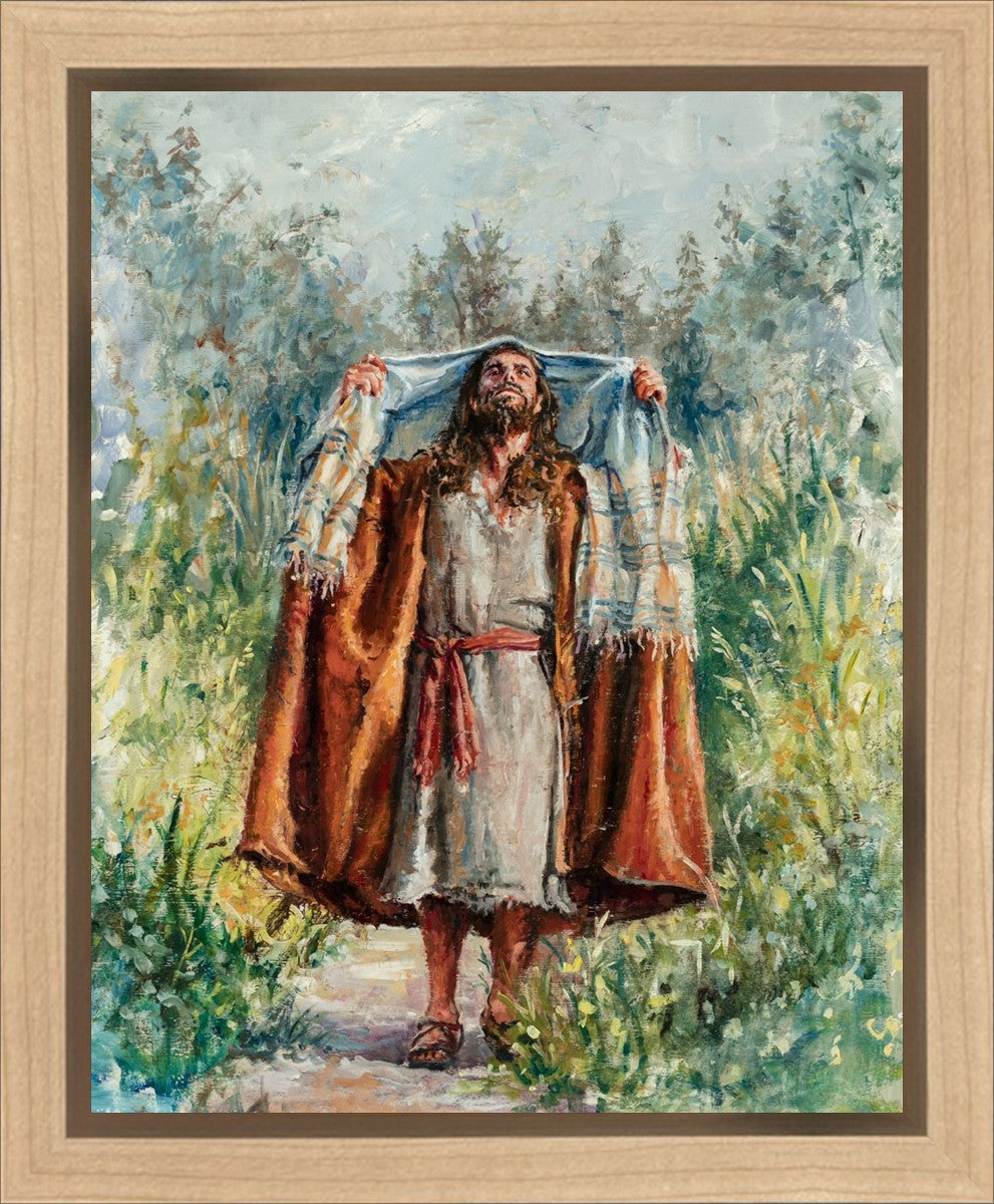 Christ Going Into the Wilderness to Commune With the Father