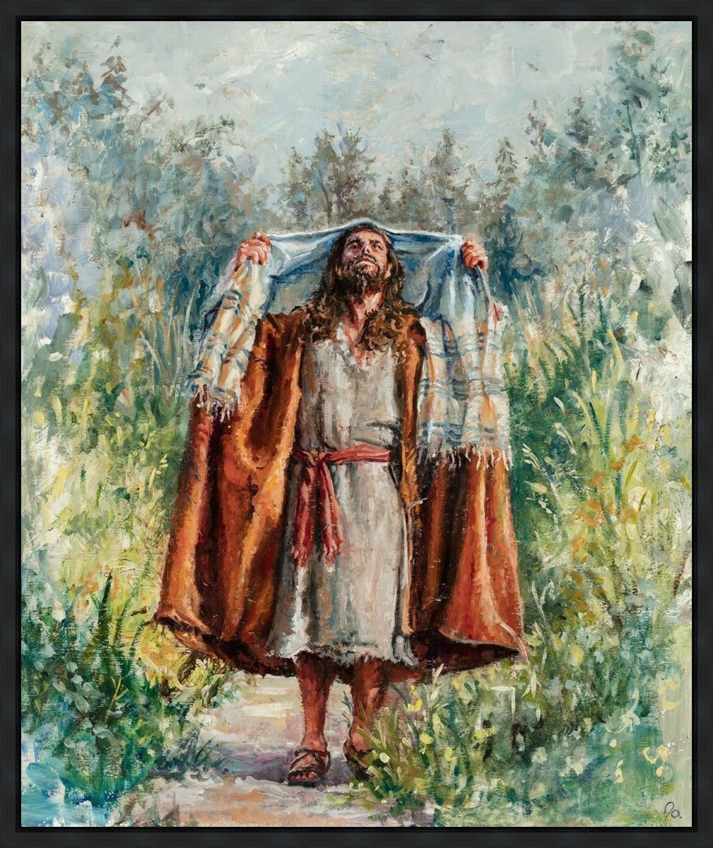 Christ Going Into the Wilderness to Commune With the Father