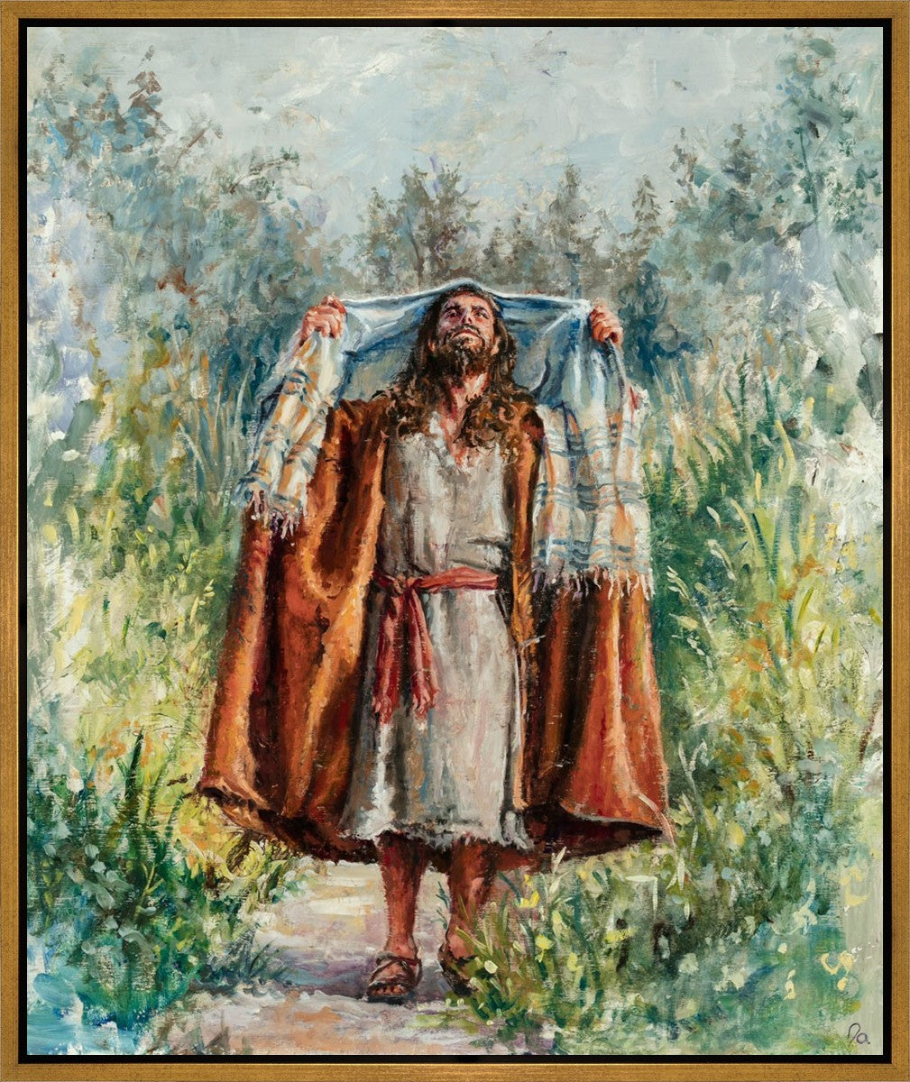 Christ Going Into the Wilderness to Commune With the Father