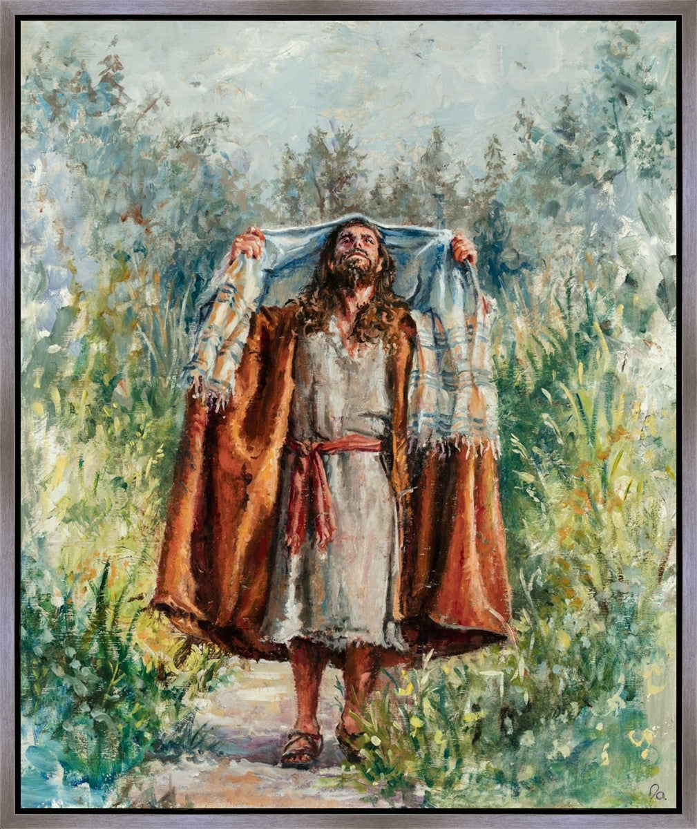 Christ Going Into the Wilderness to Commune With the Father