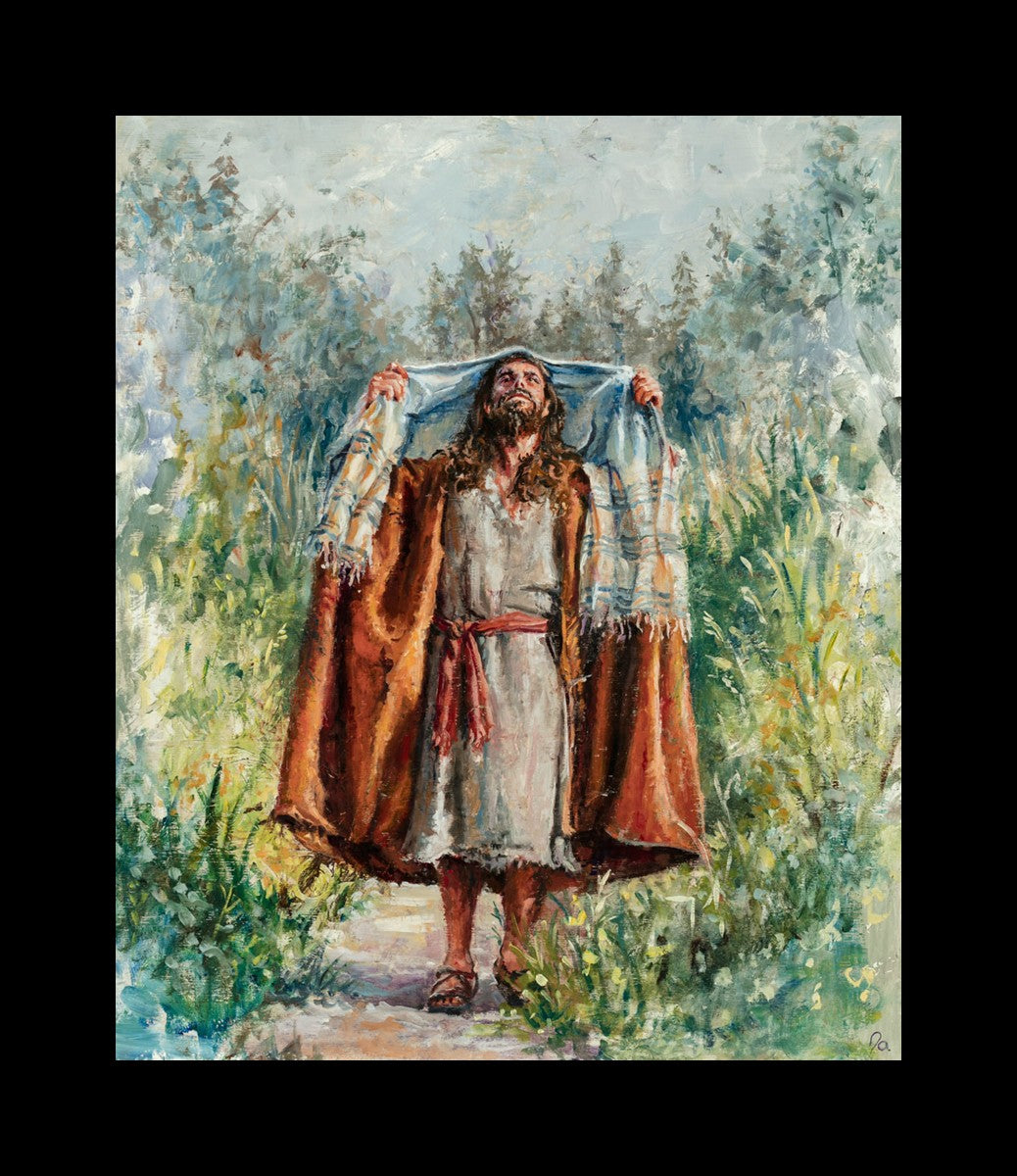 Christ Going Into the Wilderness to Commune With the Father