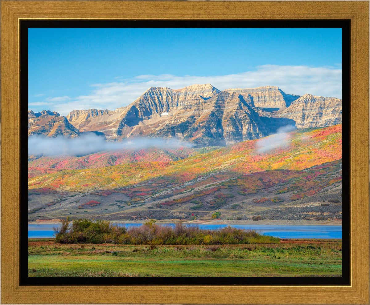 Autumn Splendor Over Timpanogos