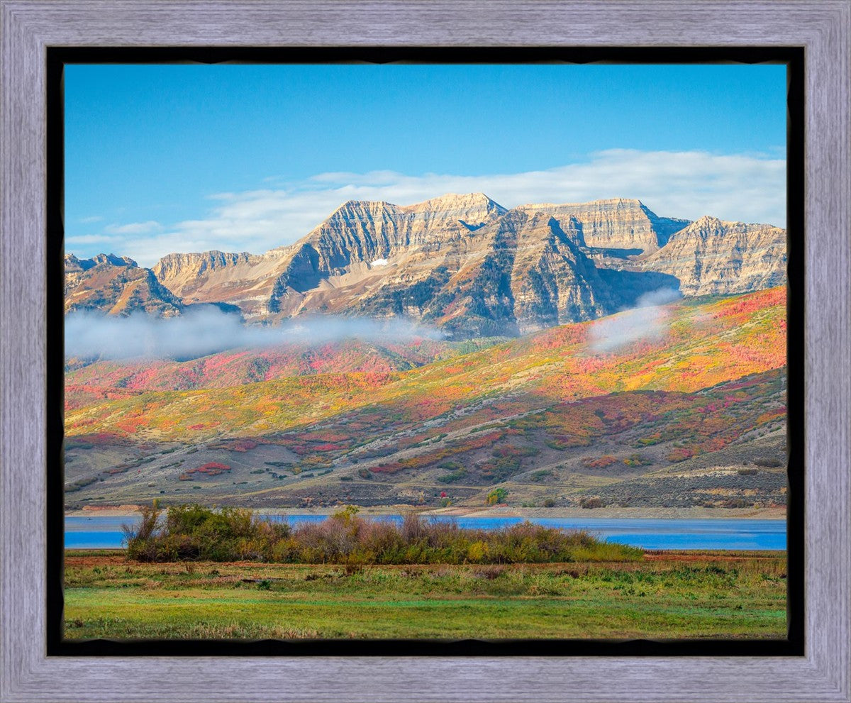 Autumn Splendor Over Timpanogos