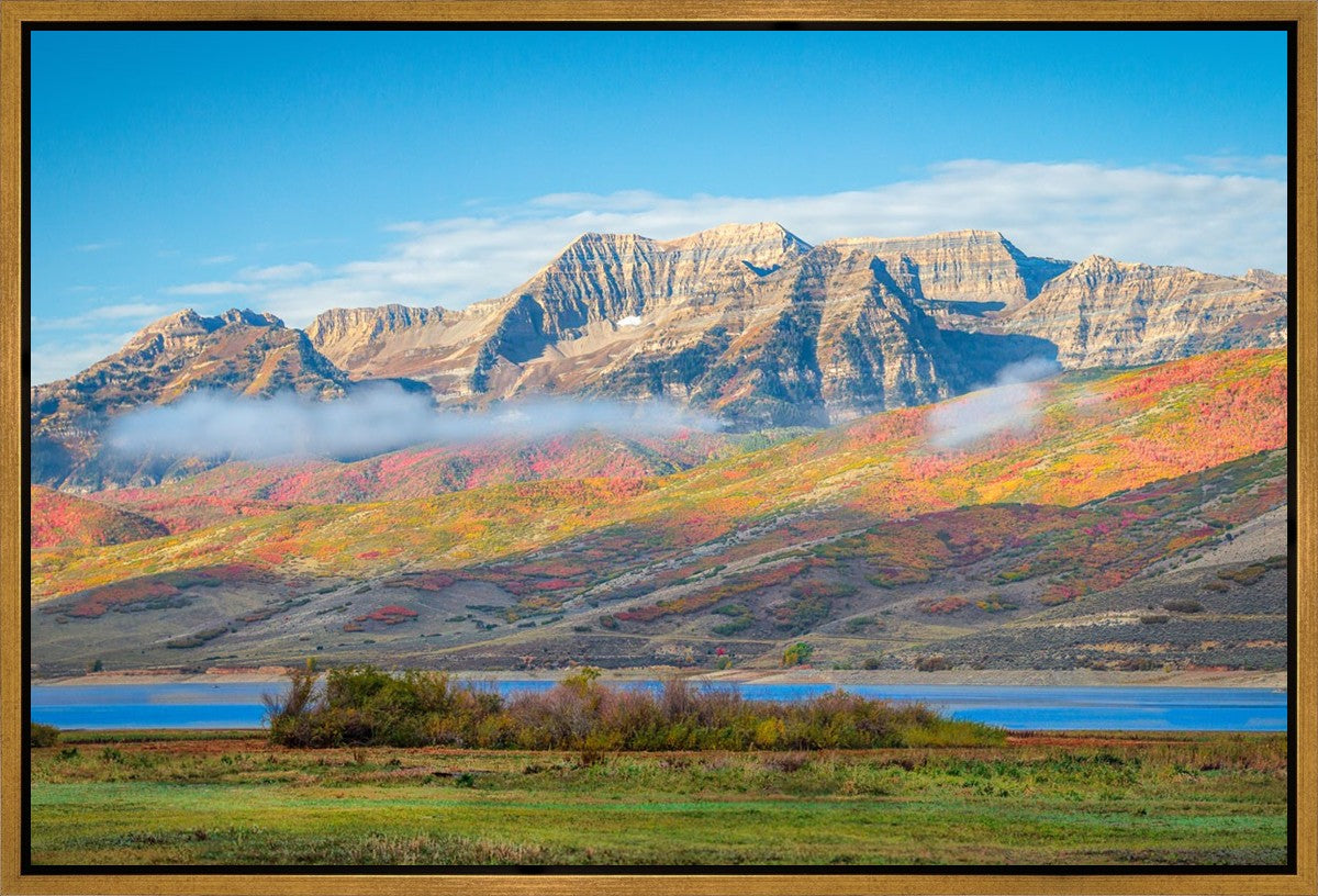 Autumn Splendor Over Timpanogos