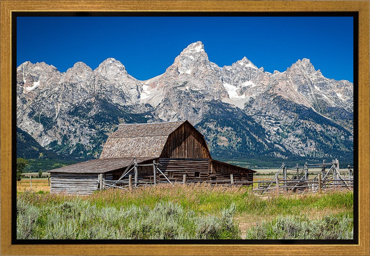 Moulton Barn Near Teton National Park, Wyoming