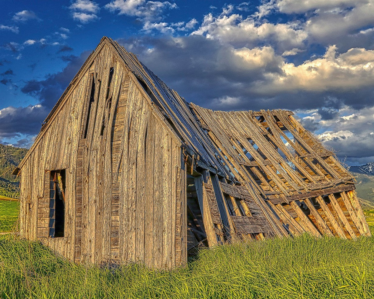 Rustic Barn Near Tetons, Wyoming