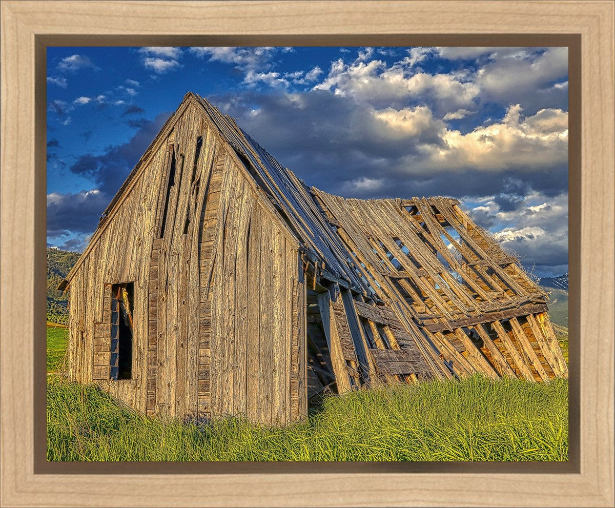 Rustic Barn Near Tetons, Wyoming