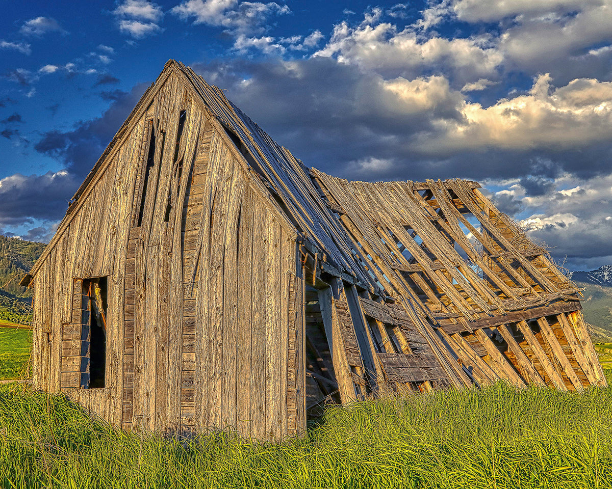 Rustic Barn Near Tetons, Wyoming
