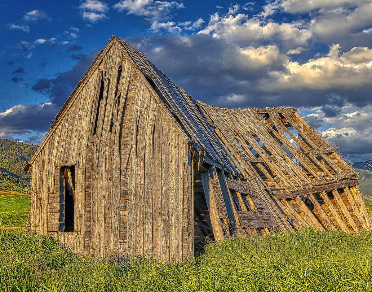 Rustic Barn Near Tetons, Wyoming