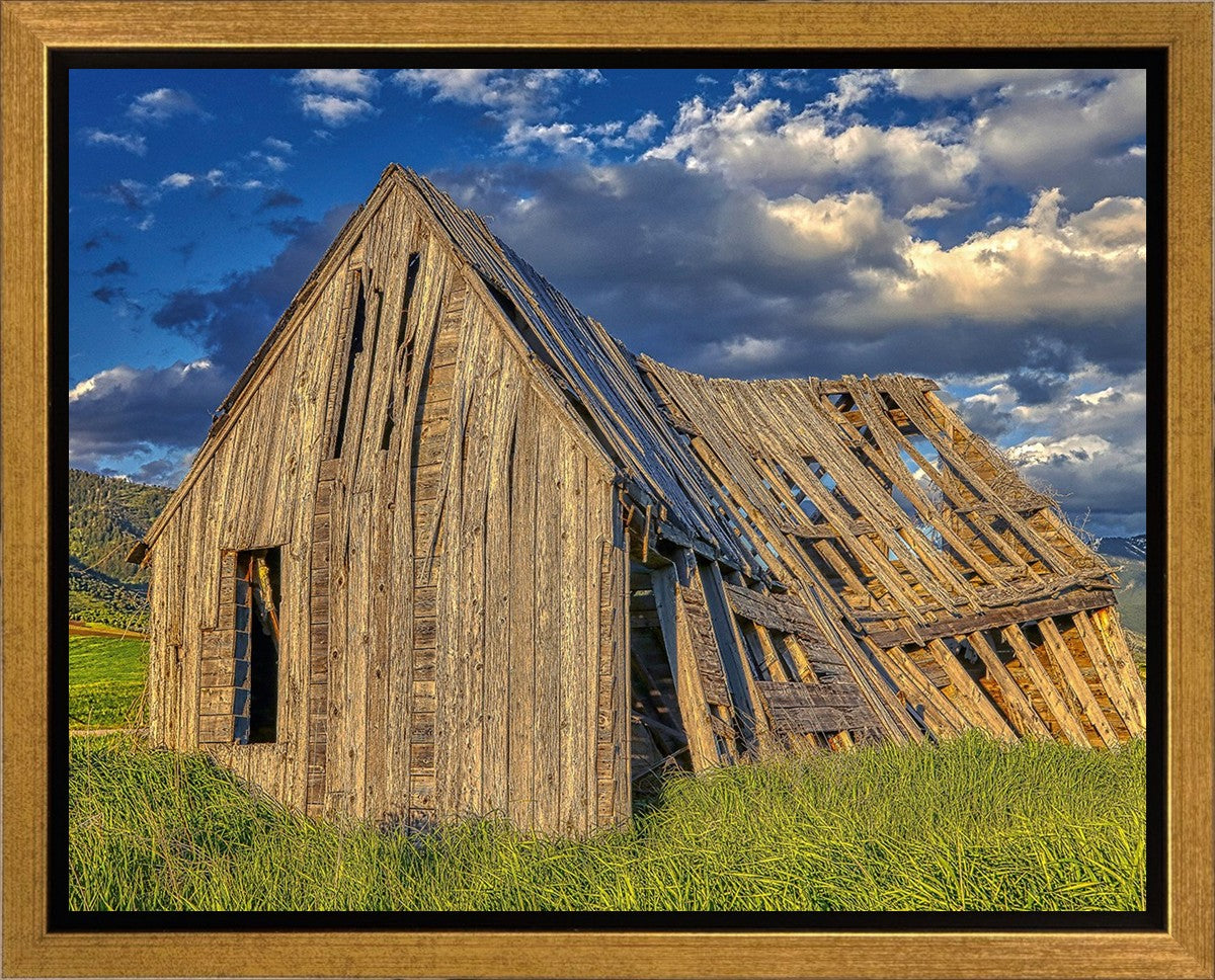 Rustic Barn Near Tetons, Wyoming